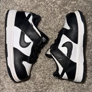 Nike Kids Black and White Sneakers
